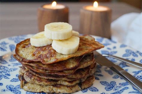 Banan pandekager uden mel og sukker